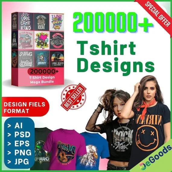 100,000+ T-Shirt Designs🏃