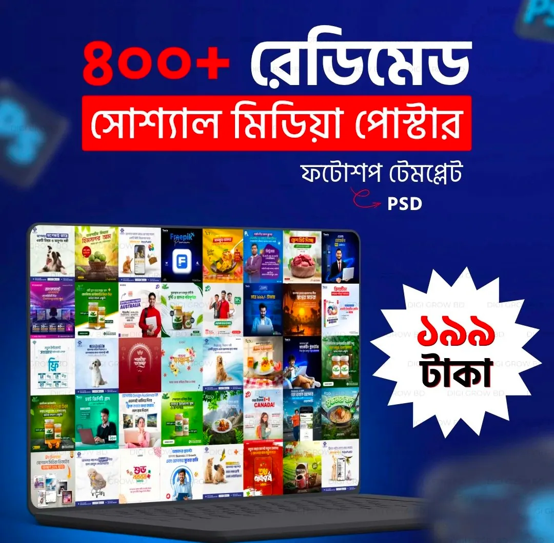 400+ Ready-made Editable Social Media Poster Design Templates