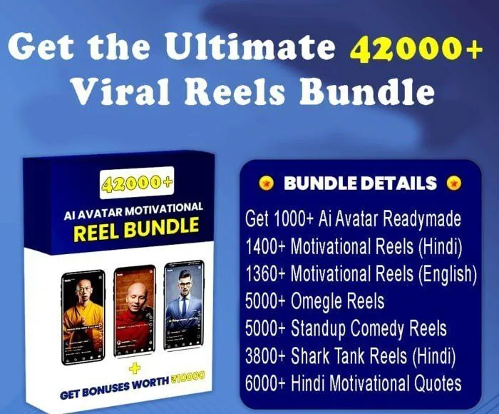 5000+ Viral Reels Paid Bundle Free download