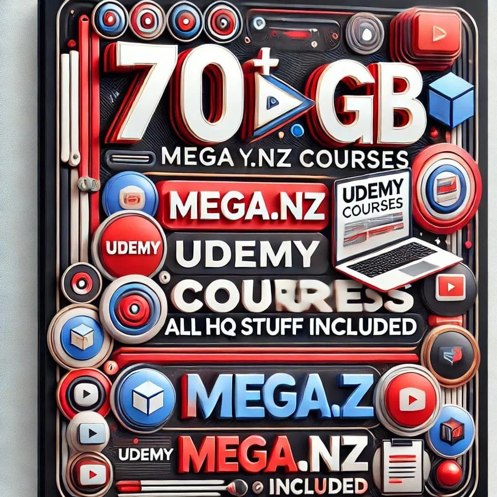 🟢 700+ GB MEGA.NZ LINK OF UDEMY COURSES ALL HQ STUFF INCLUDED 🤑