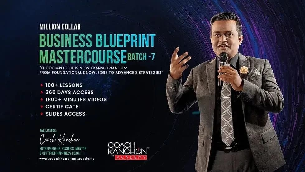 Business Blueprint Mastercourse (Pre-Recorded): কী শিখবেন, কার জন্য, এবং কীভাবে শুরু করবেন