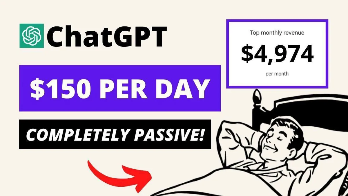 Completely Passive Income On ChatGPT