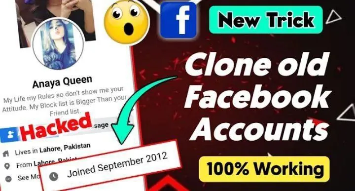 Facebook Unlimited ID & Old Id Method [ Update ]