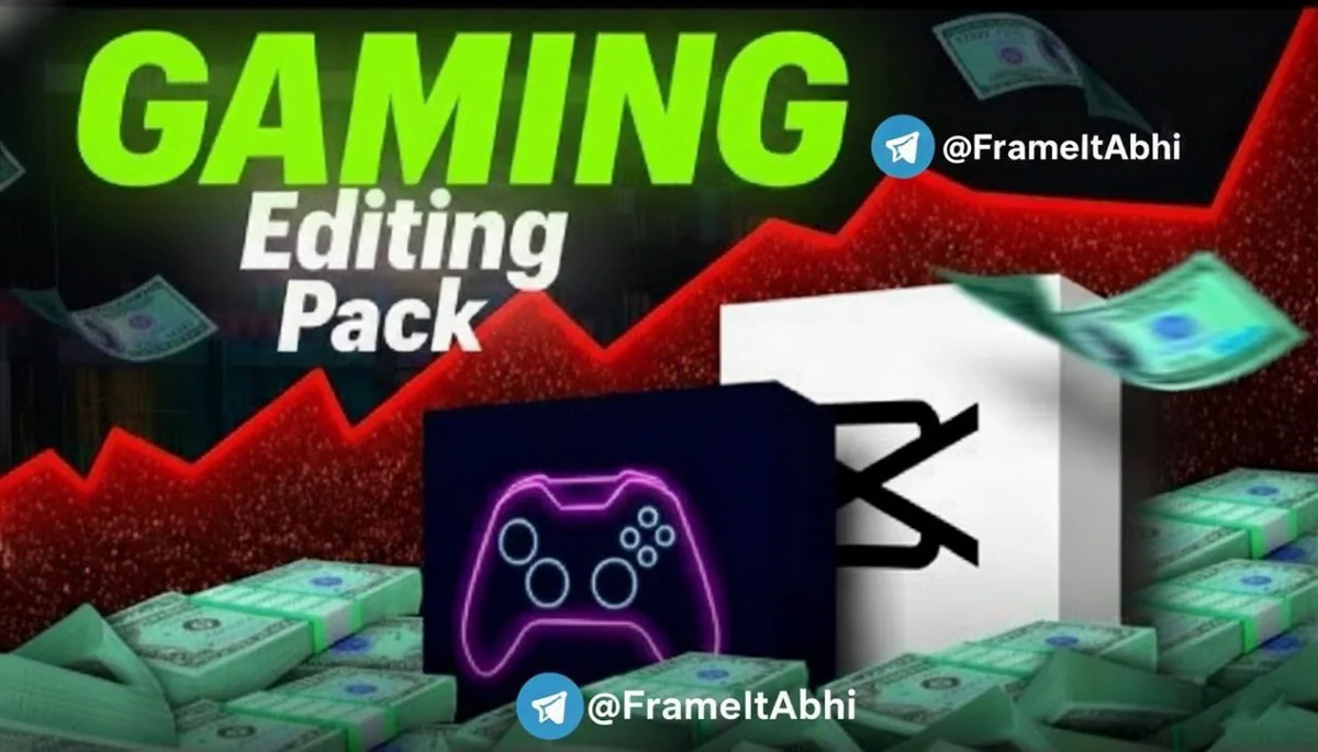 🔸 Gaming Channel Video Editing Materials