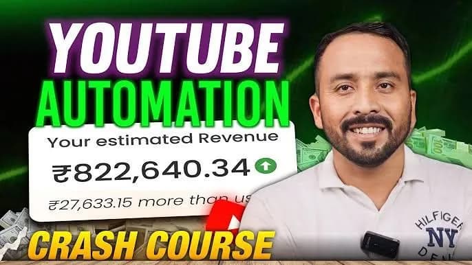 Youtube Automation Course Price 571USDT