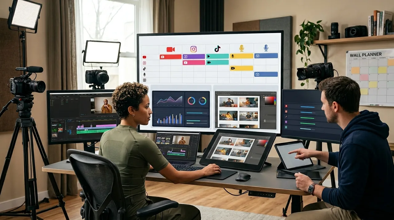 AI content system: creator-রা ২০২৬-এ কীভাবে smarter workflow বানাবে