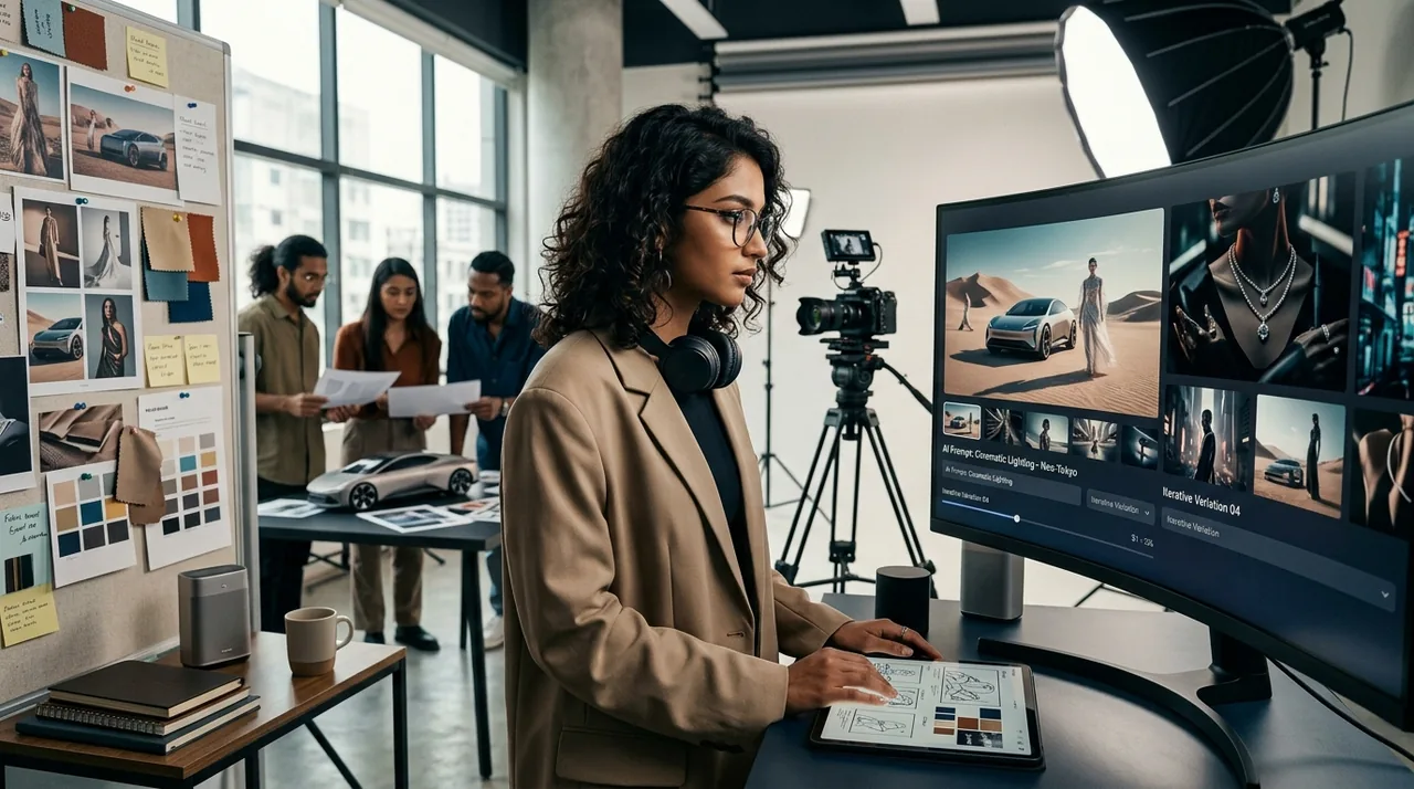 AI image workflow এখন কেন শুধু design না, full content pipeline