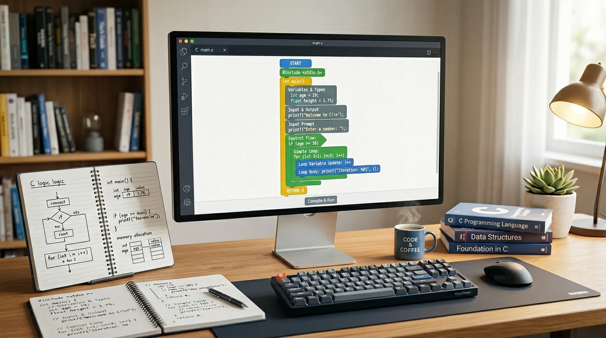 10MS সহজ ভাষায় C Programming কী, কাদের জন্য, আর কেন এখন শেখা উচিত