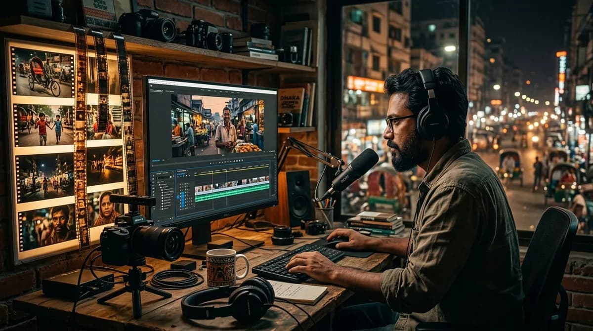 Video Editing & Storytelling by Voice of Dhaka কী, কাদের জন্য, আর কেন এখন শেখা উচিত